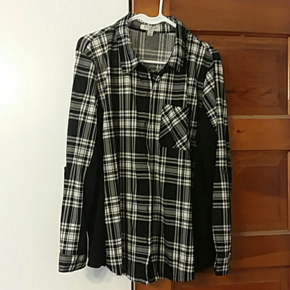 Plaid Button Up